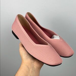 VIVAIA ベージュ　パンプス　ロゴ刺繍　　38 Vivaia Shoes - Etsy
